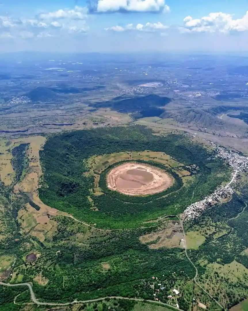 Valle desde las alturas.